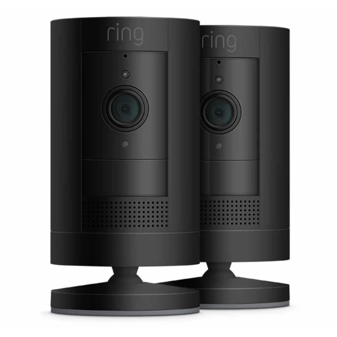 Ring Battery Stick Up Cam Camera 2 Pack - Black | B0CGCH5WTT Ring Euronics Ireland
