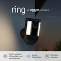 Ring Black Spotlight Cam Pro, Battery Outdoor Camera | B09DRF7P4C Ring Euronics Ireland