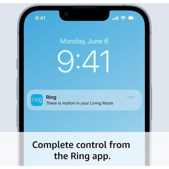 Ring Full HD Stick Up Camera | Battery Powered | White Ring Smart Camera Euronics Ireland