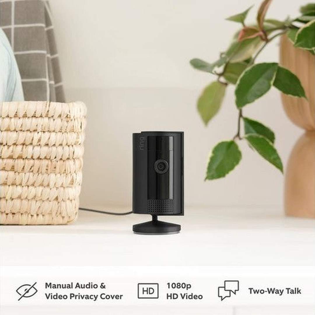 Ring Indoor Camera 2nd Gen Black - 2 Pack| B0BGT58521 Ring Euronics Ireland