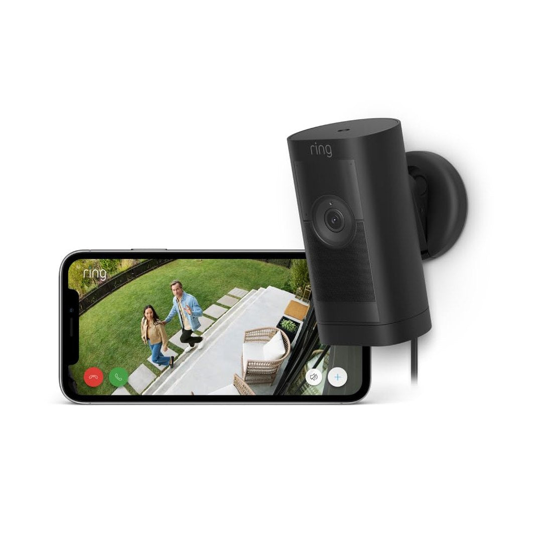 Ring Outdoor Camera Pro Plug-In Stick Up Cam Pro | B09CKD31RS Ring Euronics Ireland
