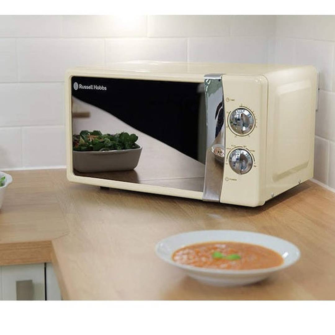 Russell Hobbs 700W Freestanding Solo Microwave | RHMM701C Russell Hobbs Microwave Euronics Ireland