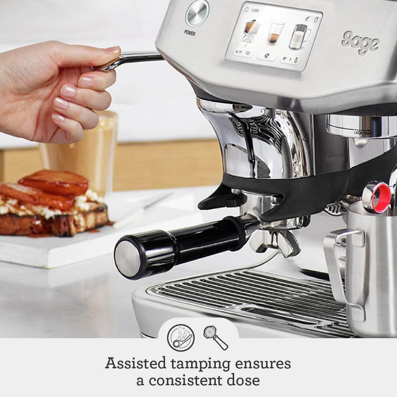 Sage Barista Touch Impress Automatic Coffee Machine | SES881BSS4GUK1