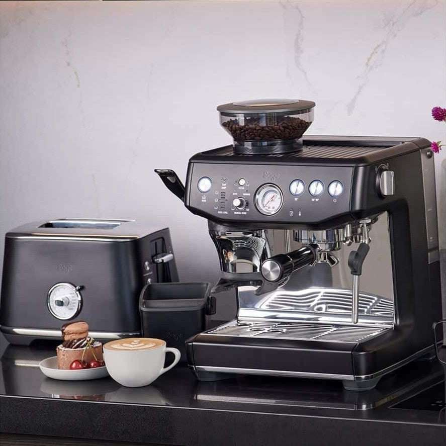 Sage The Barista Express™ Impress by Sage | SES876BST4GUK1 Sage Coffee Machine Euronics Ireland