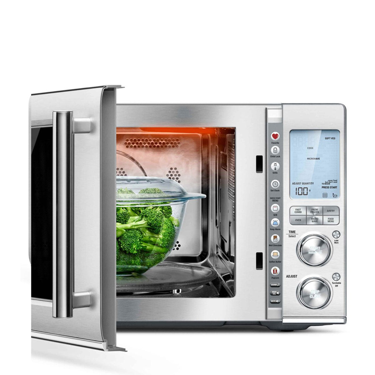 Sage the Combi Wave™ 3 in 1 Black Stainless Steel | SMO870BST4GUK1 Sage Microwave Euronics Ireland