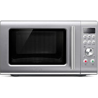 Sage the Compact Wave Soft Close Microwave Oven, Silver | SMO650SIL4GEU1 Sage Microwave Euronics Ireland