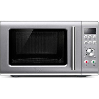 Sage the Compact Wave Soft Close Microwave Oven, Silver | SMO650SIL4GEU1 Sage Microwave Euronics Ireland