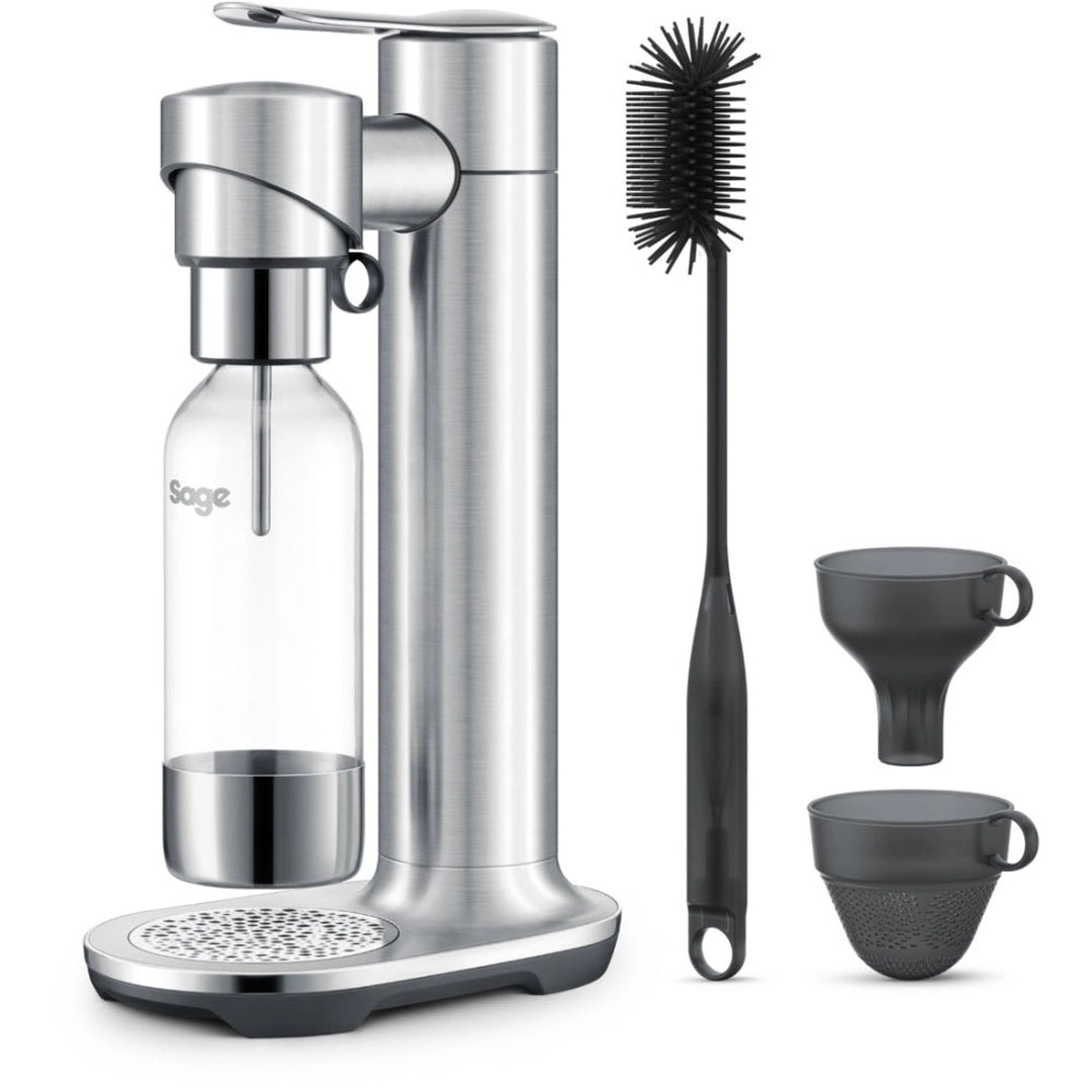 Sage InFizz Fusion SCA800DBL0ZEU1 carbonator with cleaning brush and caps