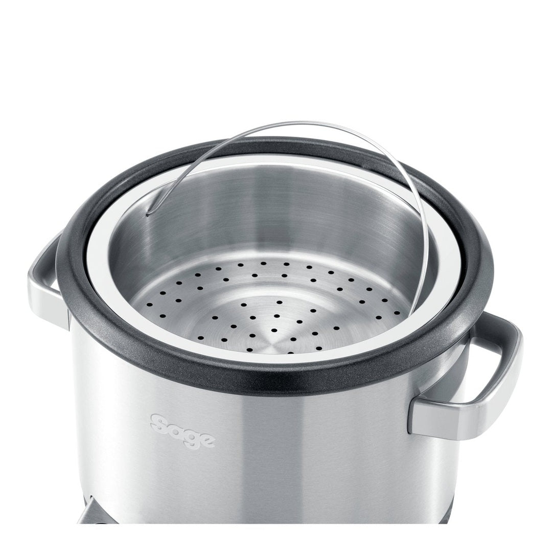 Sage the Risotto Plus™ Multi Cooker Brushed Stainless Steel | BRC600UK Sage Pressure Cooker Euronics Ireland