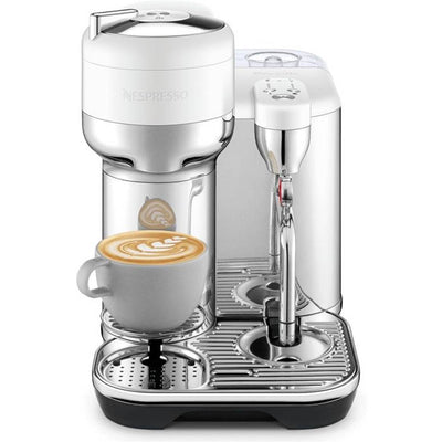 Sage The Vertuo Creatista Coffee Machine White | SVE850SST4GUK1 Sage Coffee Machine Euronics Ireland