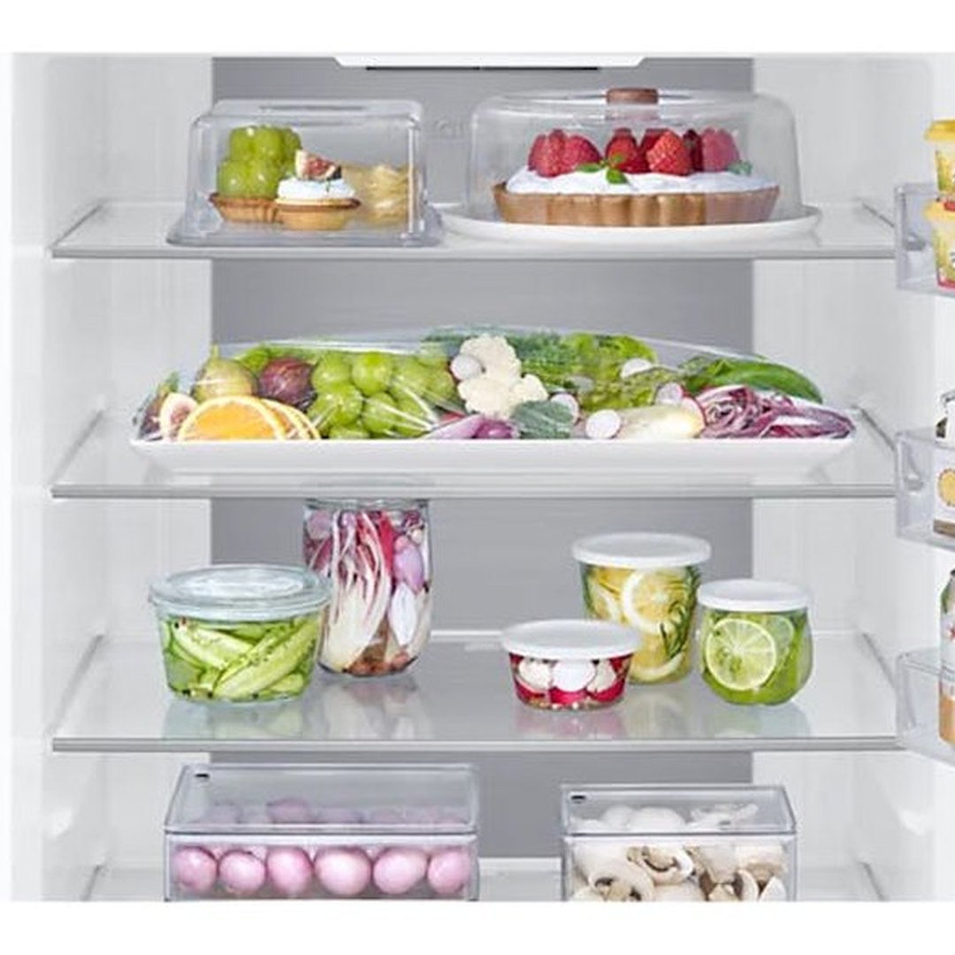 Samsung Classic Fridge Freezer with SpaceMax™ Technology - Silver | RB53DG703ES9EU Samsung Larder Fridge Euronics Ireland
