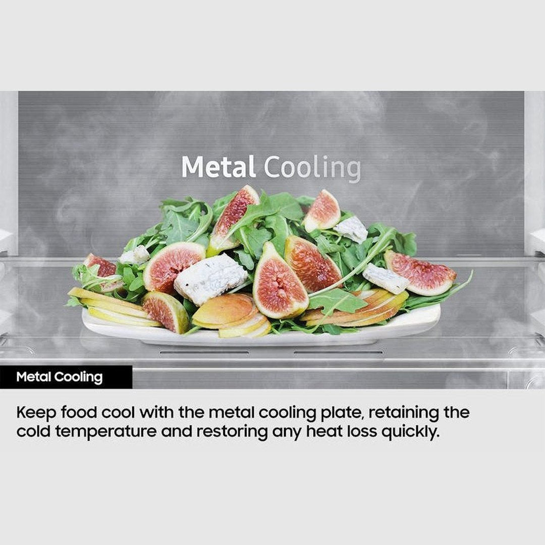 Samsung Classic Fridge Freezer with SpaceMax™ Technology - Silver | RB53DG703ES9EU Samsung Larder Fridge Euronics Ireland