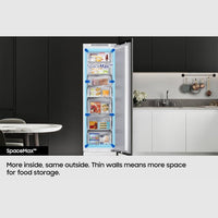 Samsung Classic Fridge Freezer with SpaceMax™ Technology - Silver | RB53DG703ES9EU Samsung Larder Fridge Euronics Ireland