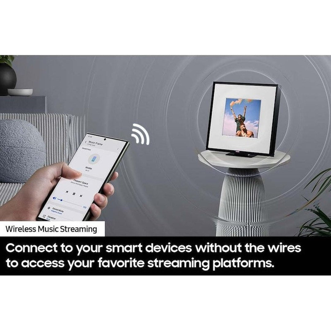 Samsung Music Frame Wireless Smart Speaker Black 2024 | HW-LS60D Samsung Speaker Euronics Ireland
