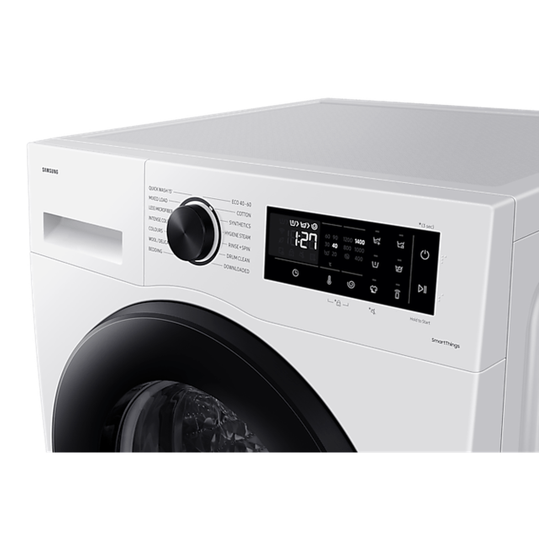 Samsung Series 5 AI 9kg EcoBubble Washing Machine - White | WW90CGC04DAEEU Samsung Washing Machine Euronics Ireland