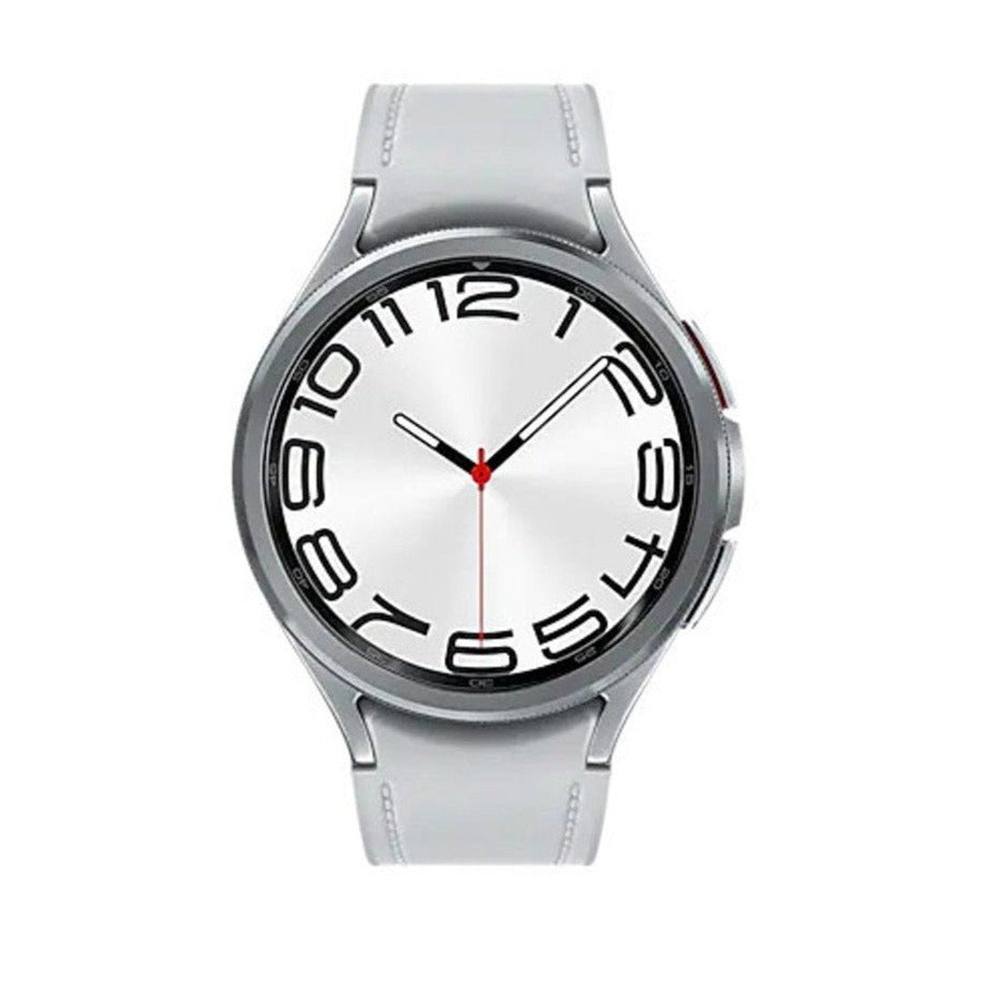 Samsung Watch6 Classic 47mm in Silver | SM-R960NZSAEUA Samsung Smartwatch Euronics Ireland