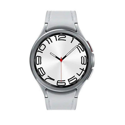 Samsung Watch6 Classic 47mm in Silver | SM-R960NZSAEUA Samsung Smartwatch Euronics Ireland