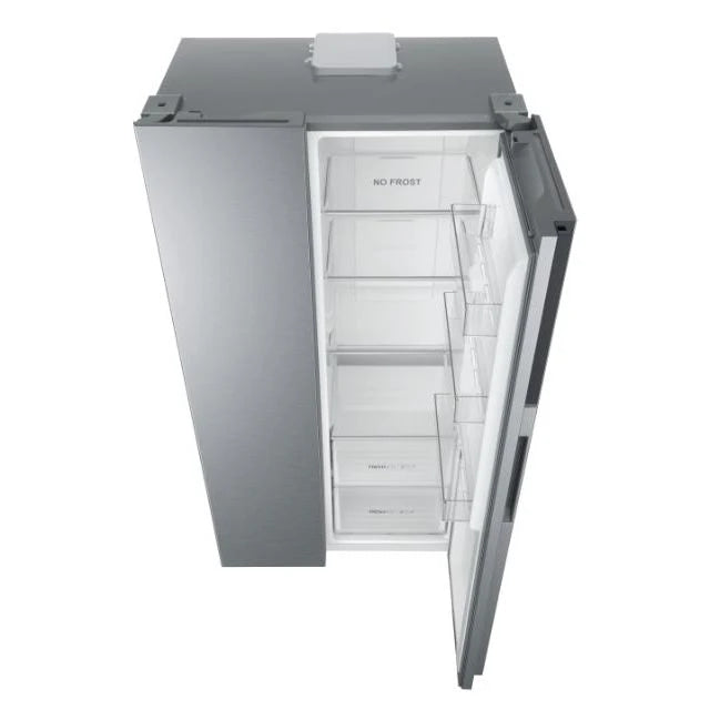 Haier SBS 90 Series 3 528L Fridge Freezer - Silver | HSR3918ENPG