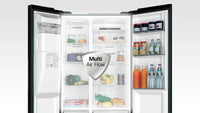 Haier SBS 90 Series 3 528L American Fridge Freezer - Gentle Silver | HSR3918ENPG