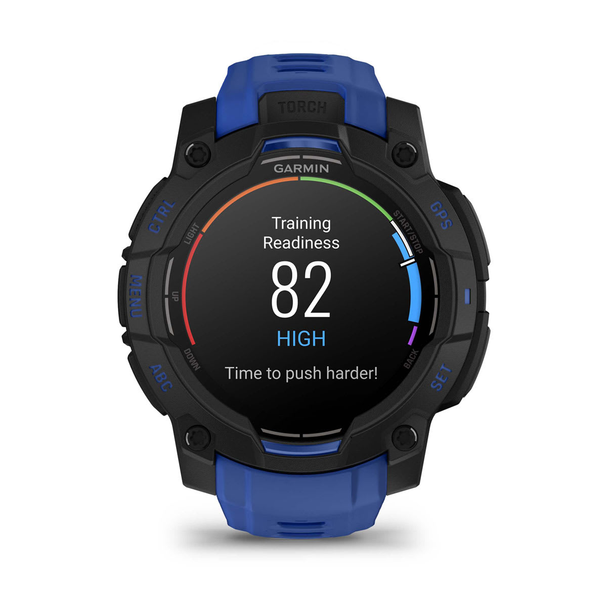 Garmin Instinct 3 45mm AMOLED Rugged GPS Smartwatch - display screen