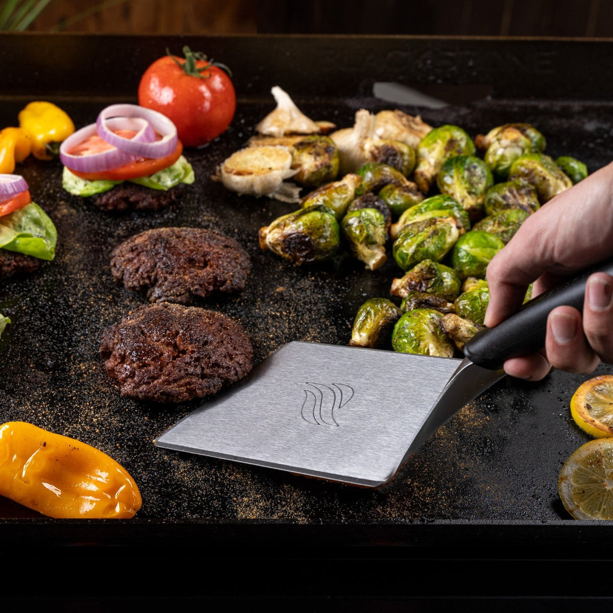 Blackstone 3 Piece Hamburger Kit - smashing burgers