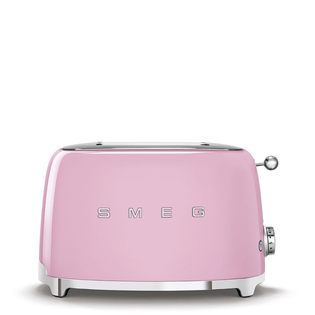 Smeg 50's Retro Style 2 Slice Toaster | Pink Smeg Toaster Euronics Ireland