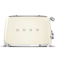 Smeg 50's Retro Style 4 Slice Cream Toaster | TSF03CRUK Smeg Toaster Euronics Ireland
