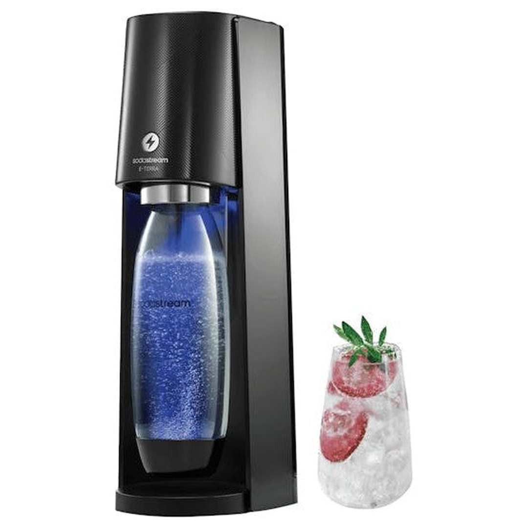 SodaStream E-Terra Electric Sparkling Water Maker Black | 1012911441 Sodastream Water Carbonator Euronics Ireland