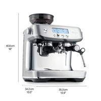 The Barista Pro by Sage Black Truffle | SES878BST4GUK1 Sage Coffee Machine Euronics Ireland