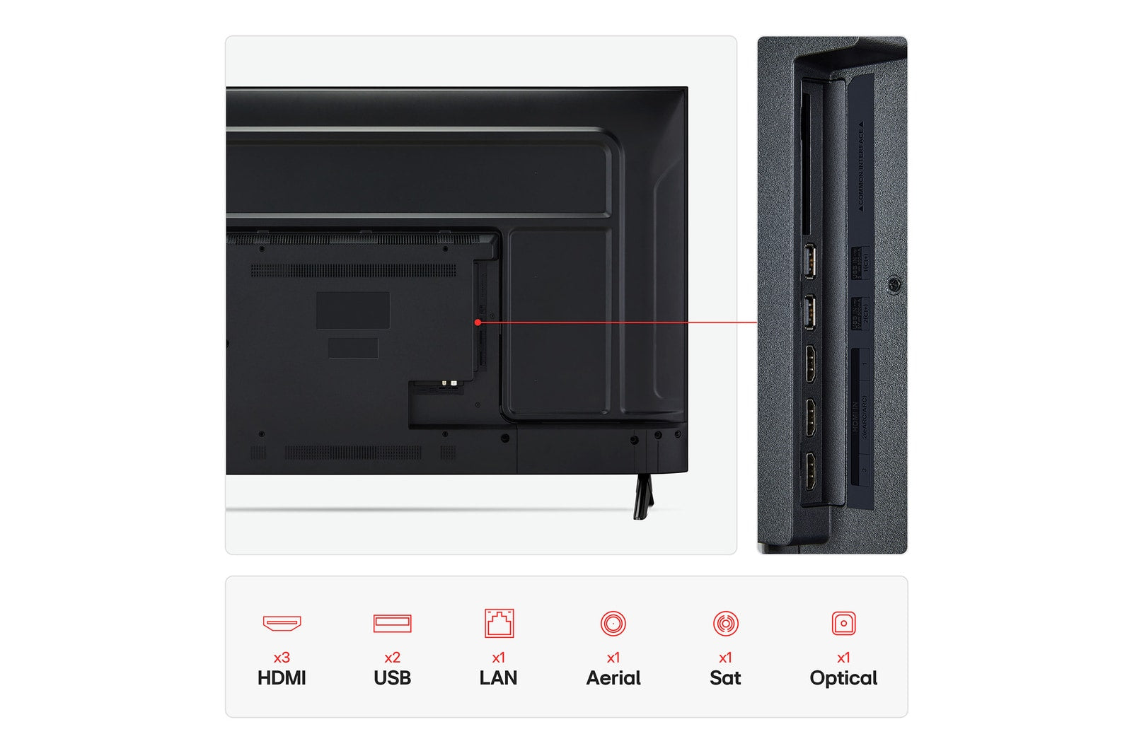 LG UA73 65" 4K UHD LED Smart TV | 65UA73006LA.AEKQ LG TV Euronics Ireland