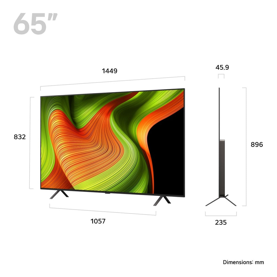 LG OLED AI 65" 4K HDR Smart TV | OLED65B56LA.AEK LG TV Euronics Ireland