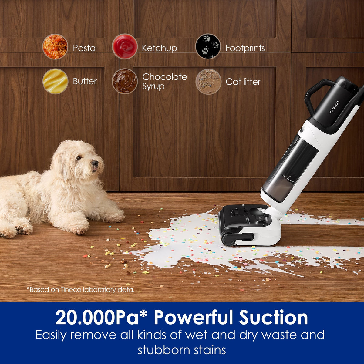 Tineco FLOOR ONE Switch i6 Stretch 2-in-1 Cordless Wet and Dry Vacuum Cleaner - 20,000Pa suction