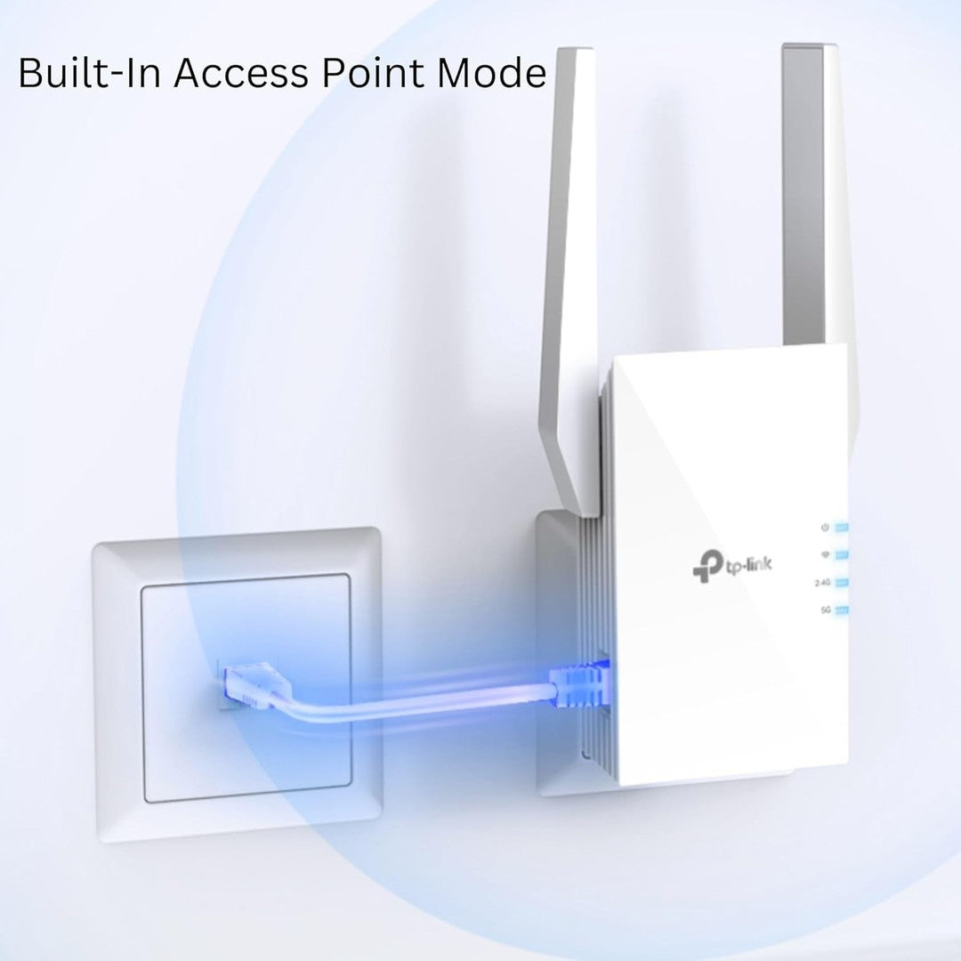 TP-Link AX1500 Wi-Fi Range Extender WiFi 6 | RE505X TP-Link Router Euronics Ireland