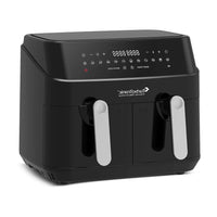 TurboTronic 9 Litre 1600W Dual Air Fryer | 35017 TurboTronic Air Fryer Euronics Ireland