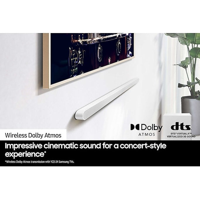 Samsung S701D Ultra-Slim 3.1-Channel Soundbar with Wireless Subwoofer | HW-S701D/XU