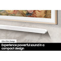 Samsung S701D Ultra-Slim 3.1-Channel Soundbar with Wireless Subwoofer | HW-S701D/XU