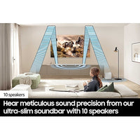 Samsung S801D Ultra‑Slim 3.1.2‑Channel Soundbar with Wireless Subwoofer | HW‑S801D/XU