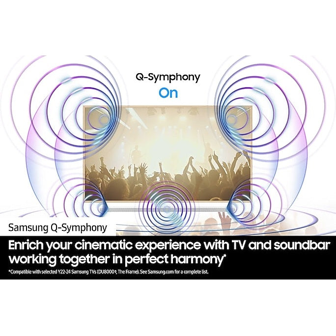 Samsung S801D Ultra‑Slim 3.1.2‑Channel Soundbar with Wireless Subwoofer | HW‑S801D/XU