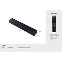 Samsung B400F B-Series 2.0-Channel Compact Soundbar | HW-B400F/XU