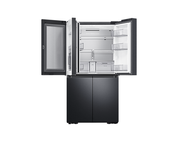 Samsung Family Hub American Fridge Freezer with Beverage Center in Black | RF65A977FB1/EU
