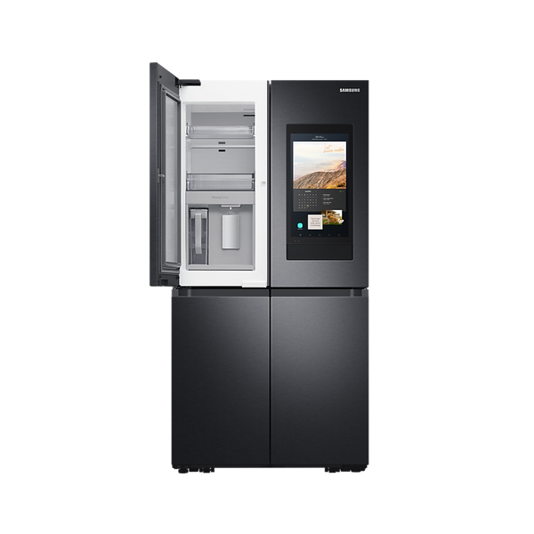 Samsung Family Hub American Fridge Freezer with Beverage Center in Black | RF65A977FB1/EU