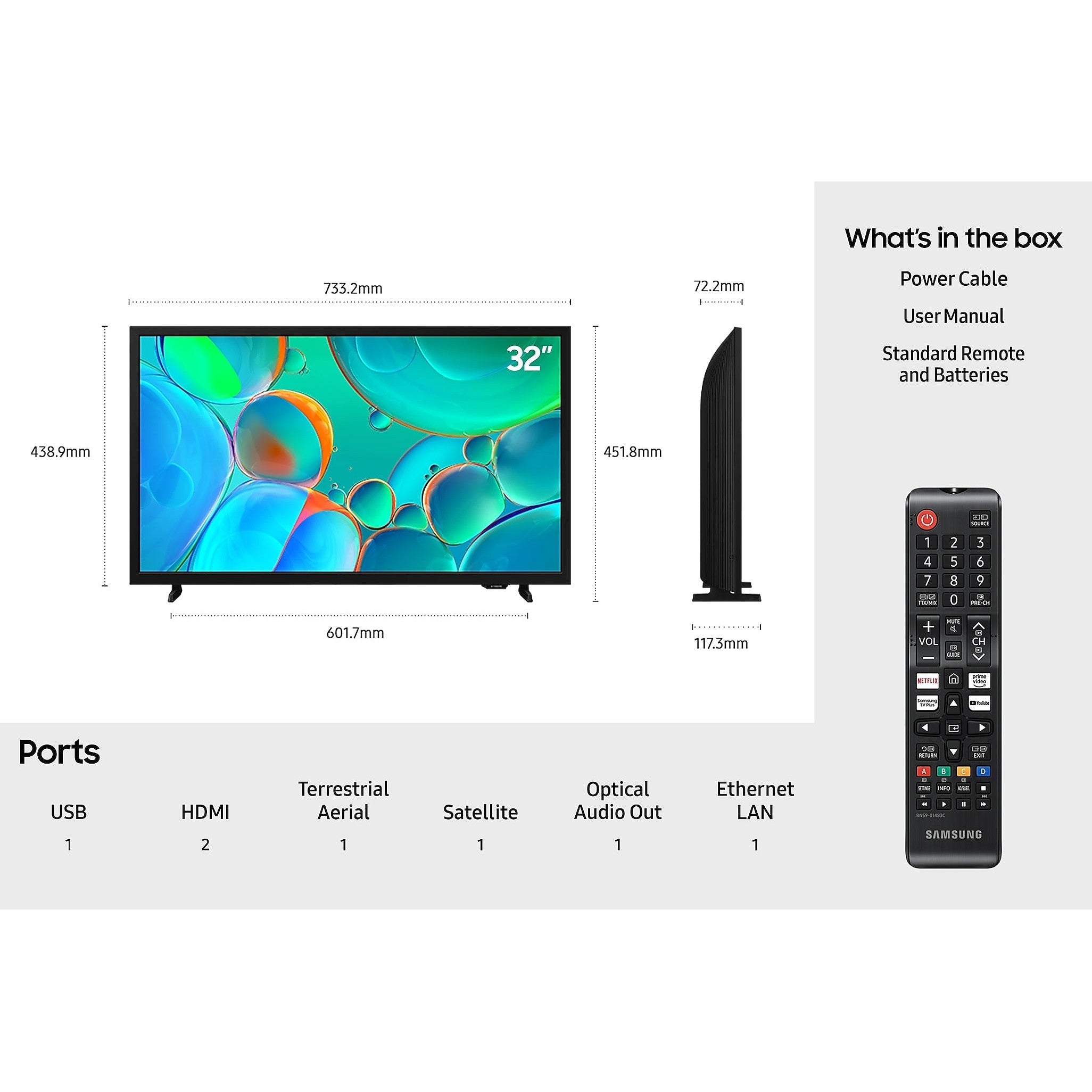 Samsung HD 32″ Smart TV | UE32H5000FKXXU