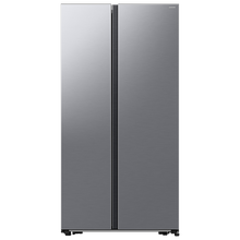 Samsung Series 6 SpaceMax™ American-Style Smart Fridge Freezer, Gentle Silver Matt | RS57DG400EM9EU