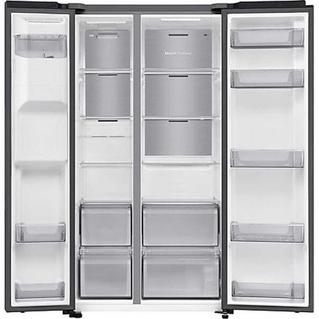 Samsung Series 6 640L Total No Frost American Fridge Freezer | RS70F64KEFEU Samsung American Fridge Freezer Euronics Ireland
