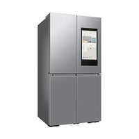 Samsung Family Hub™ AI Vision Inside French Style Smart Fridge Freezer - Real Stainless | RF65DG9H0ESR/EU Samsung American Fridge Freezer Euronics Ireland