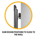 SANUS SimplySafe Low-Profile Drywall TV Mount 22"-50" - official product image