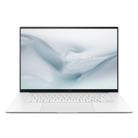 ASUS Zenbook S 16 UM5606GA laptop in Scandinavian White