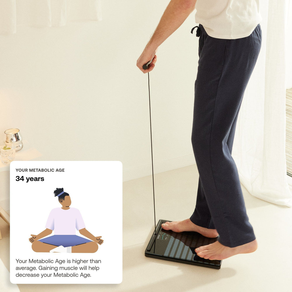 Withings Body Scan Smart Scale - Black | 78-WBS08-Black-All-Inter