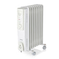 Warmlite WL43004YW 2000W 9-fin oil filled radiator in white - product view