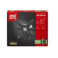 One For All Ultra Slim TV Wall Mount – 13"-43", Tilt, Max 40kg